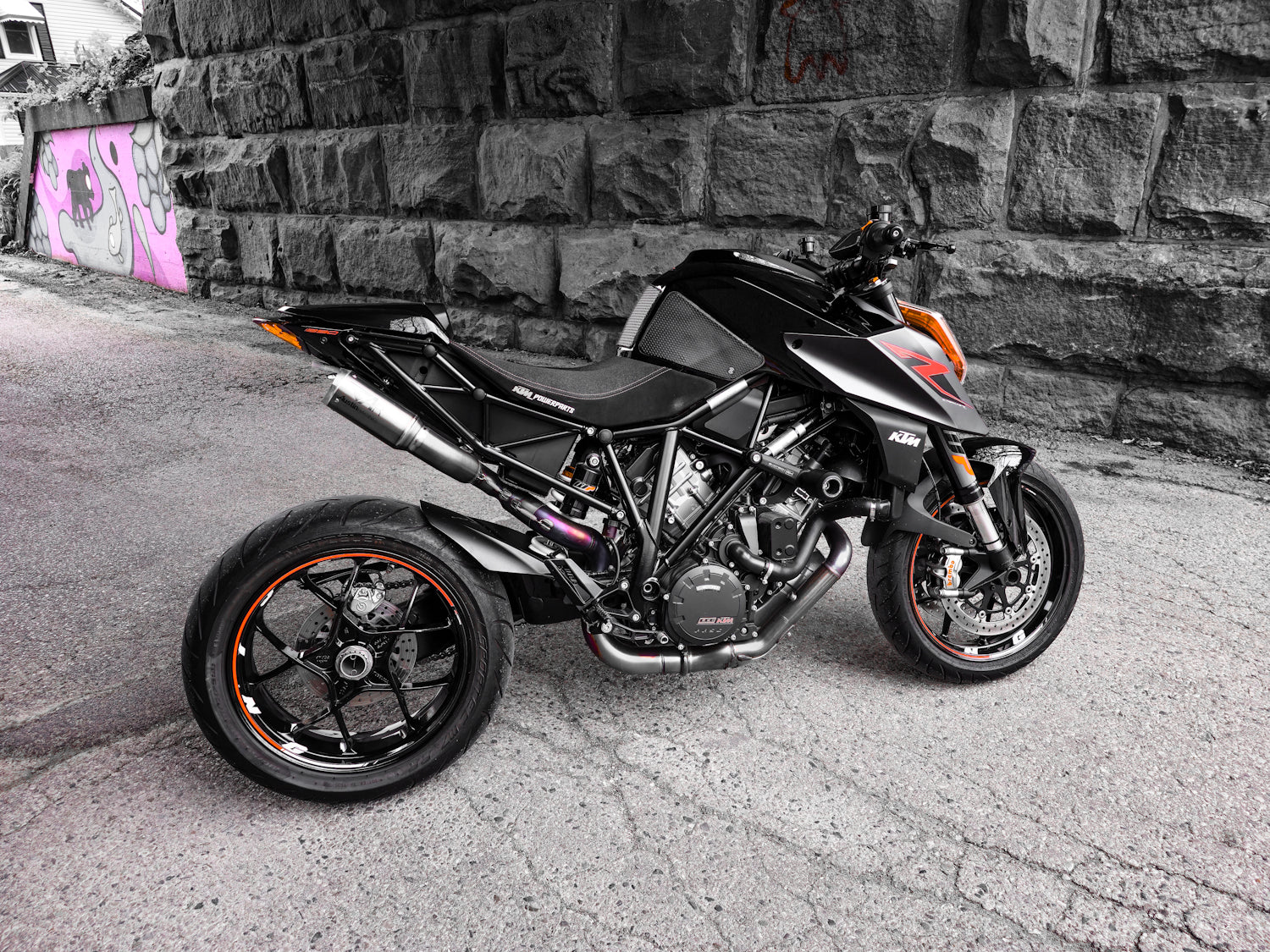2018 KTM 1290 Super Duke R Digital Poster